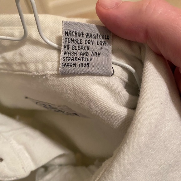 Free Fall Finest Quality Mens White Cotton Button Down Size S - Picture 3 of 5